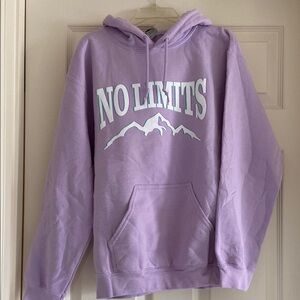 Gildan Purple Hoodie - No Limits Design